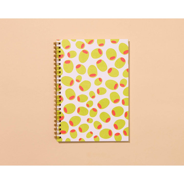 Olives Spiral Foodie Notebook