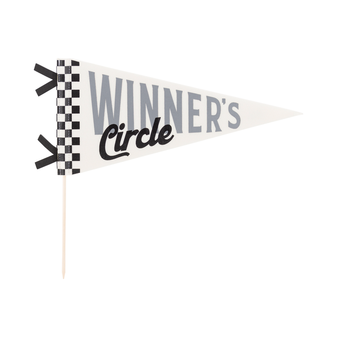 Winners Circle Felt Pennant