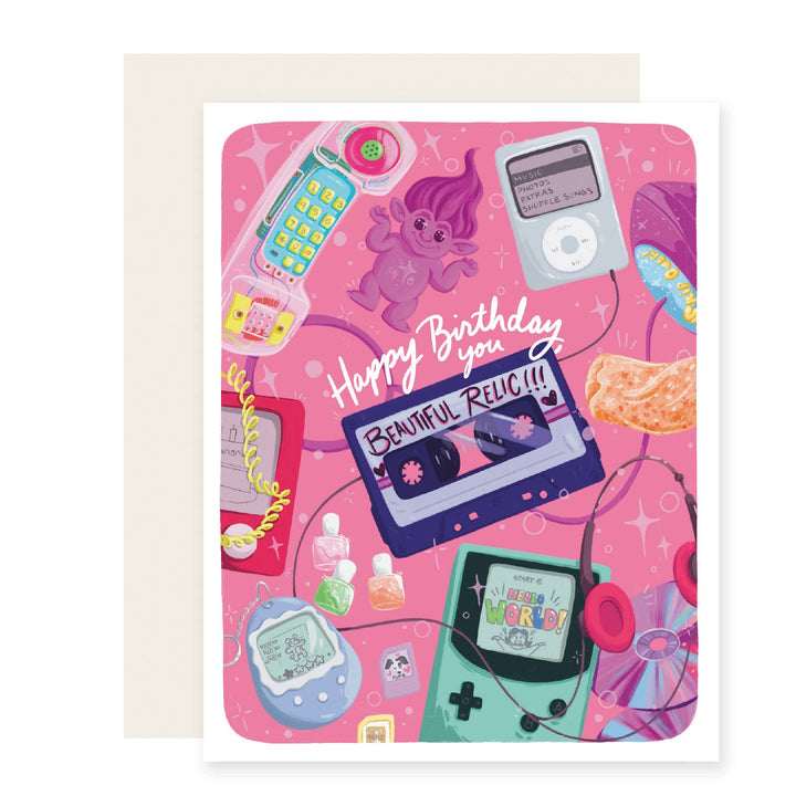 90's Nostalgia Birthday Card