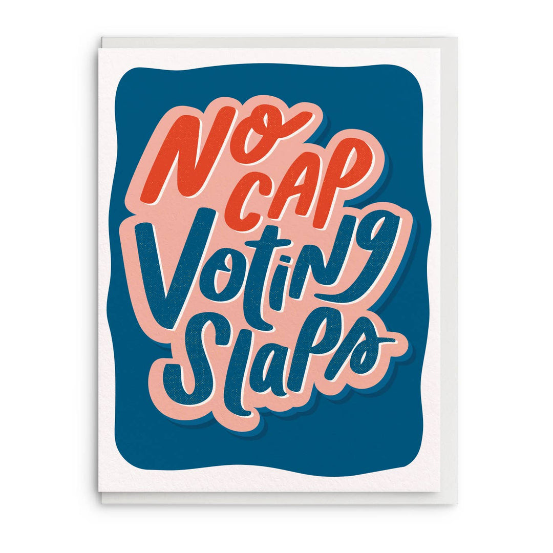 Voting Slaps Greeting Card