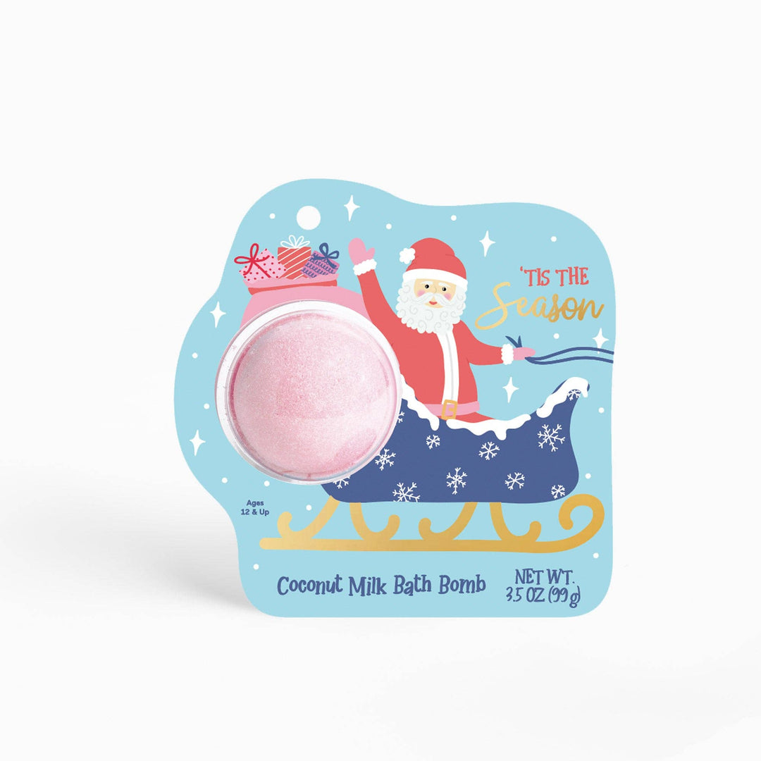 Santa Claus Christmas Clamshell Bath Bomb