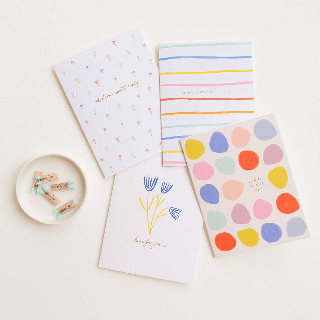 Sweet Baby Petite Floral Card