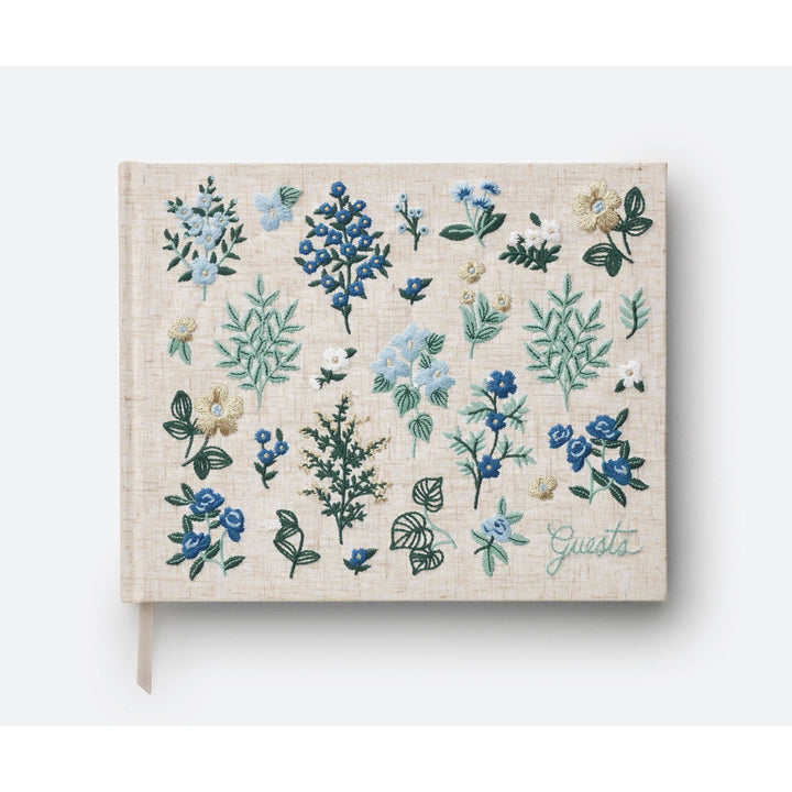 Wildwood Embroidered Guest Book