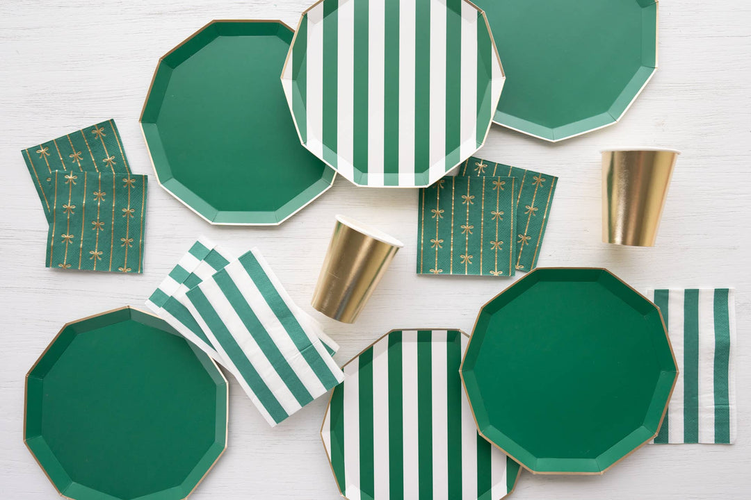 Emerald Green Dinner Plates