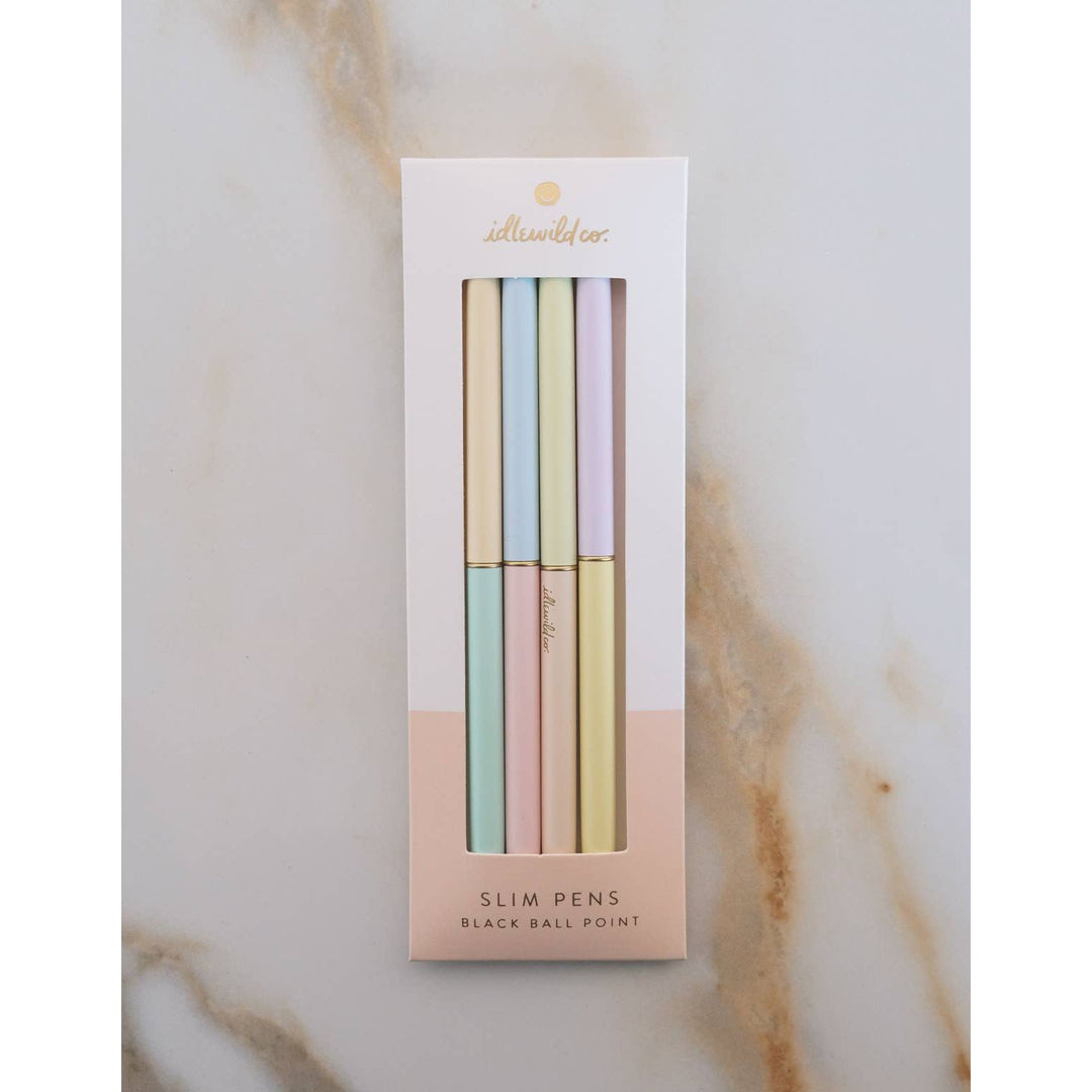 Pastel Lights Duo Tone Slim Pen