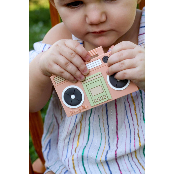 Baby Gift BoomBox Silicone Teether