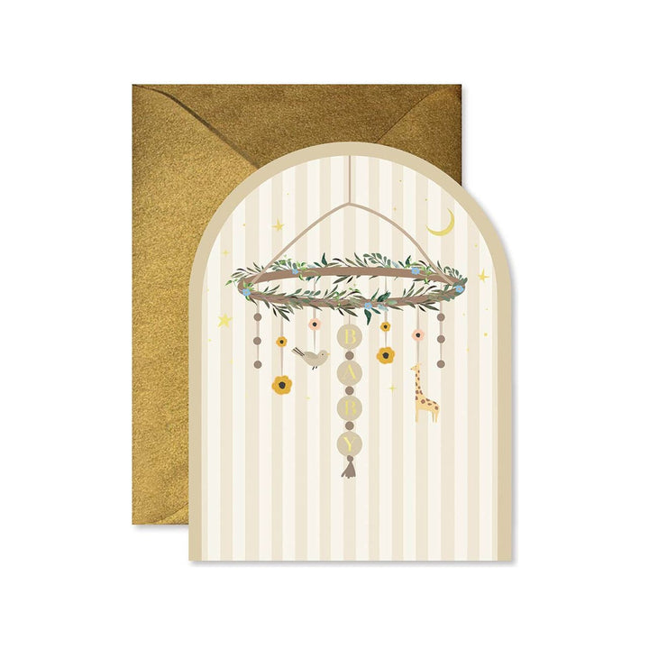 Baby Mobile Arch Card