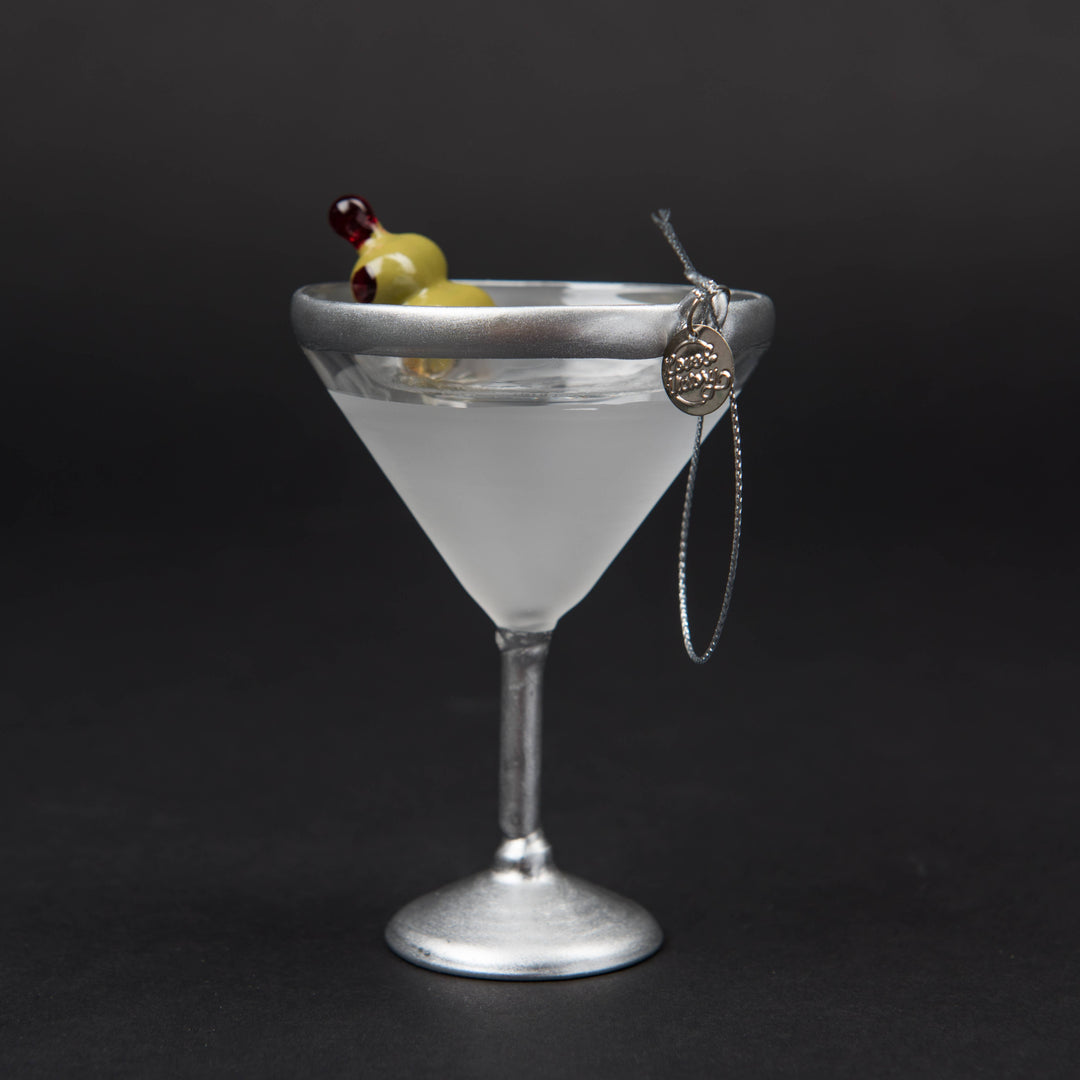 Martini Cocktail Christmas Ornament