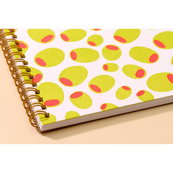 Olives Spiral Foodie Notebook