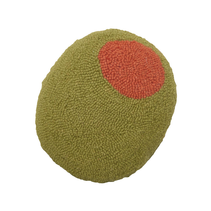 Olive Shaped Hook Pillow