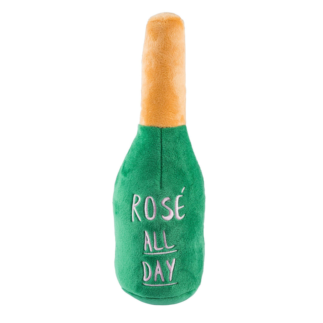 Woof Clicquot Rose' Champagne Dog Large Toy