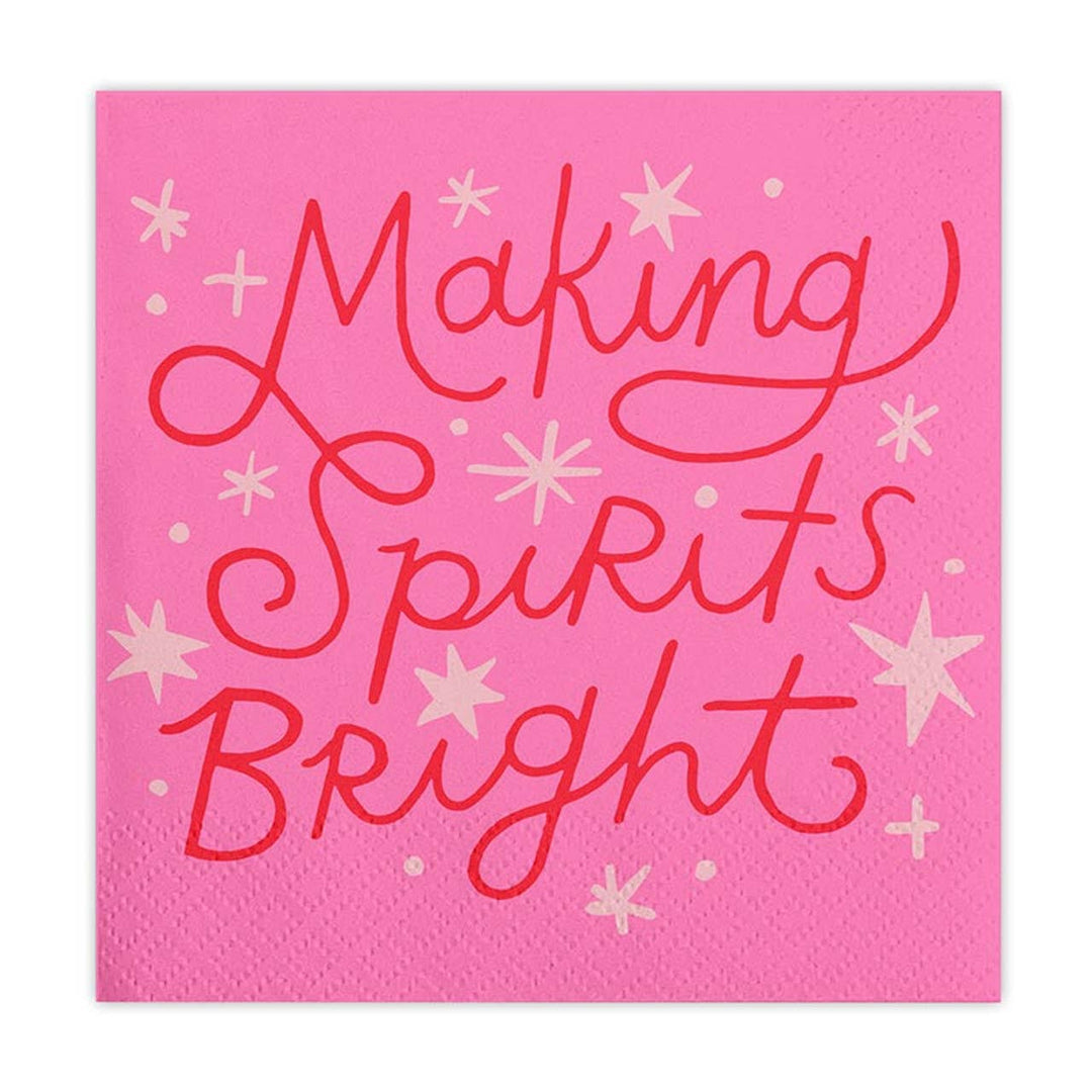 Making Spirits Bright  Beverage Napkins