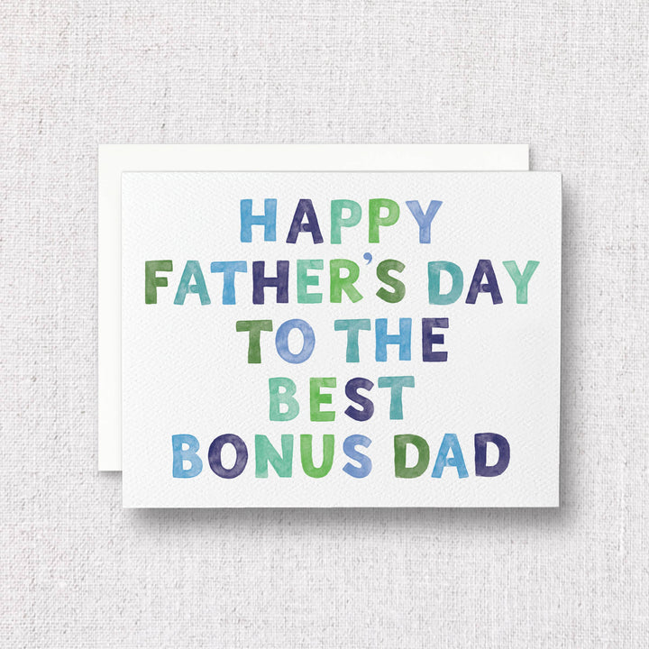 Bonus Dad Father's Day Greeting Card