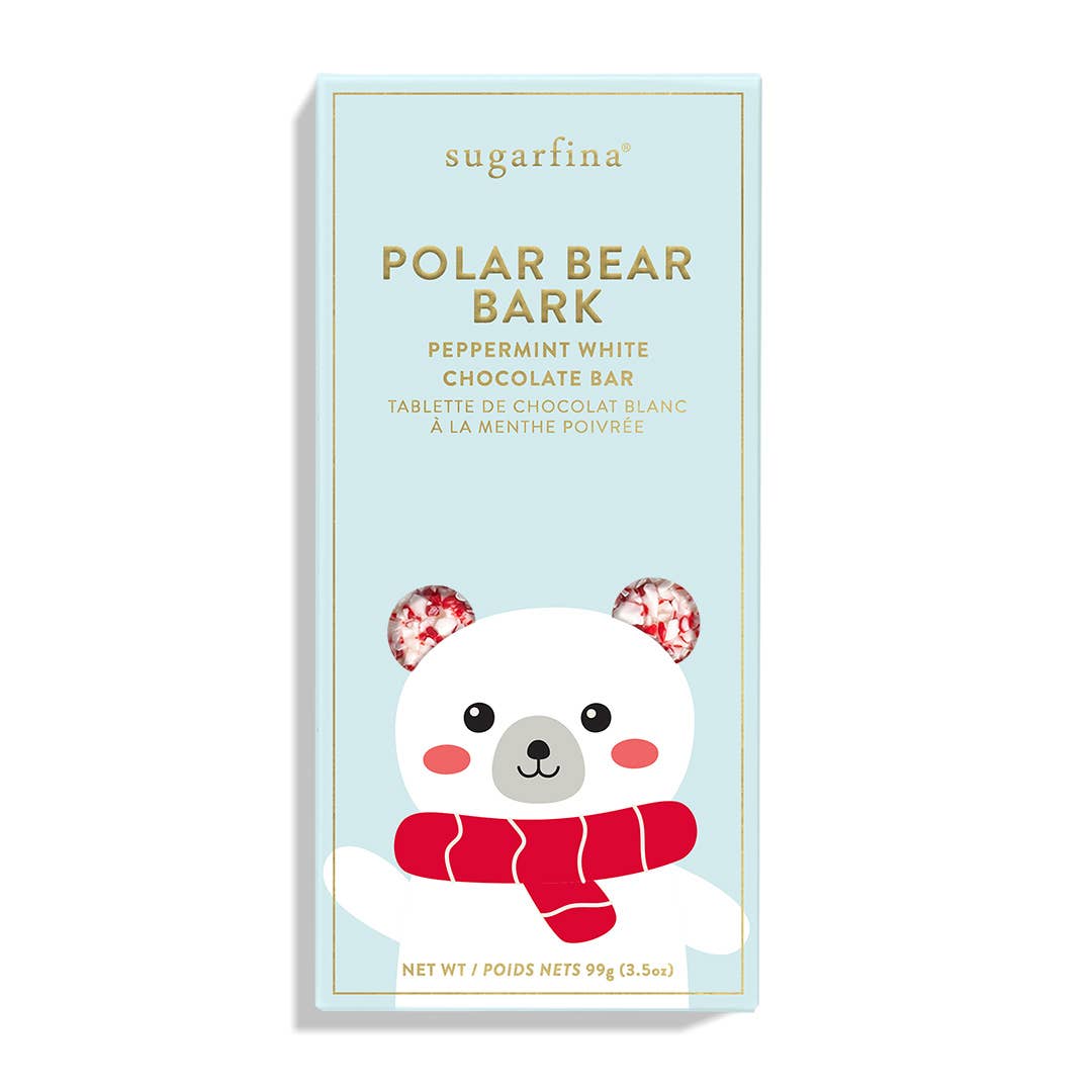 Polar Bear Bark Peppermint Bar