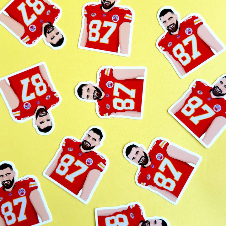 Travis Kelce Kansas City Chiefs Taylor's Boyfriend Sticker