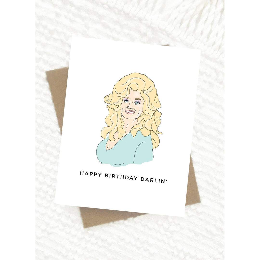 Dolly Happy Birthday Darlin' Card