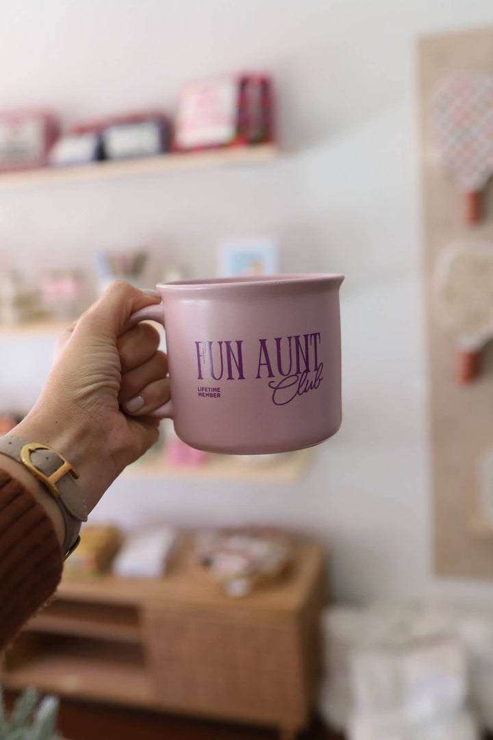 Fun Aunt Club Ceramic Mug