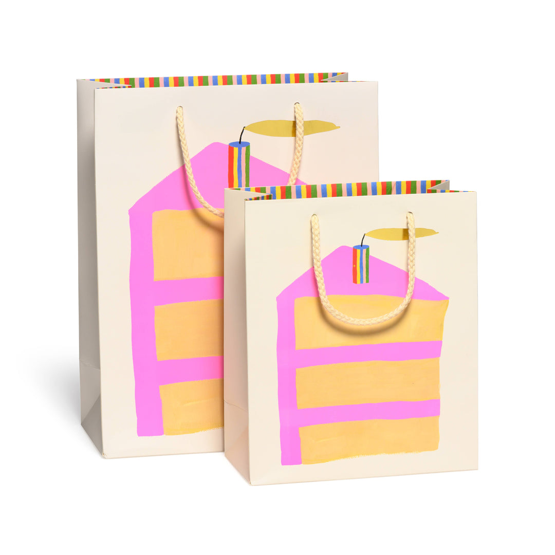 Large Piece of Cake Gift Bag