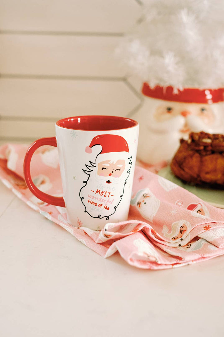 It's the Most Wonderful Time Santa Mug