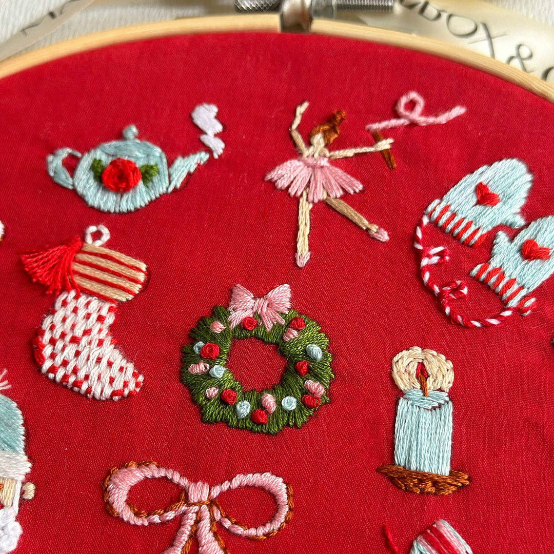 24 Days of Advent Embroidery