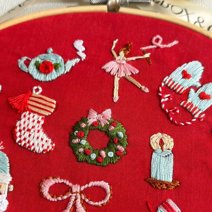 24 Days of Advent Embroidery