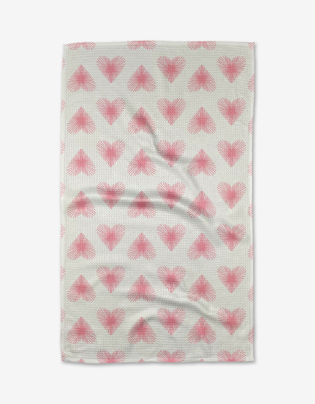 Life Line Hearts Tea Towel