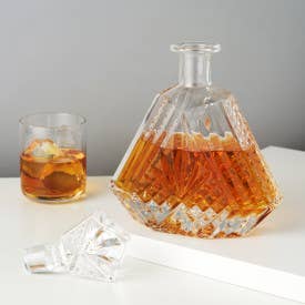 Irish-Cut Crystal Whiskey Decanter