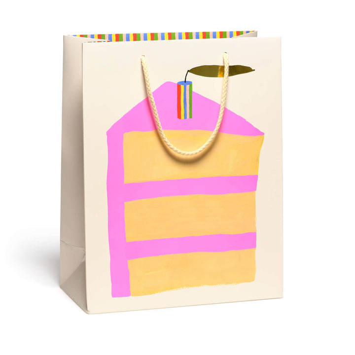 Large Piece of Cake Gift Bag