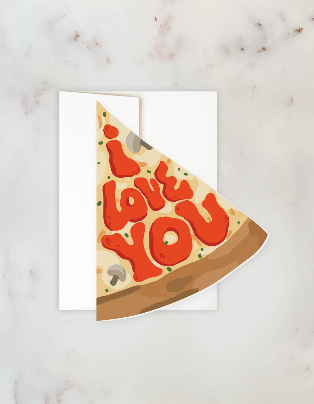 Pizza Love Greeting Card