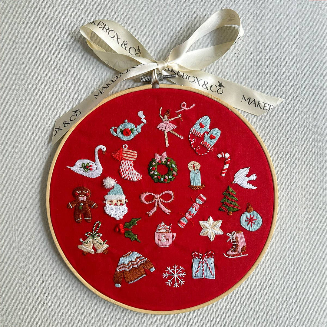 24 Days of Advent Embroidery