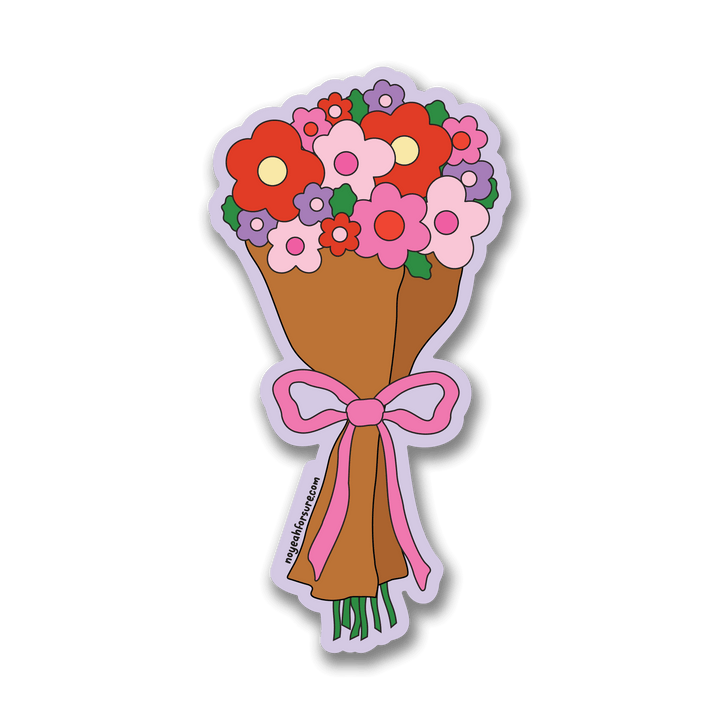 Daisy Bowquet Sticker