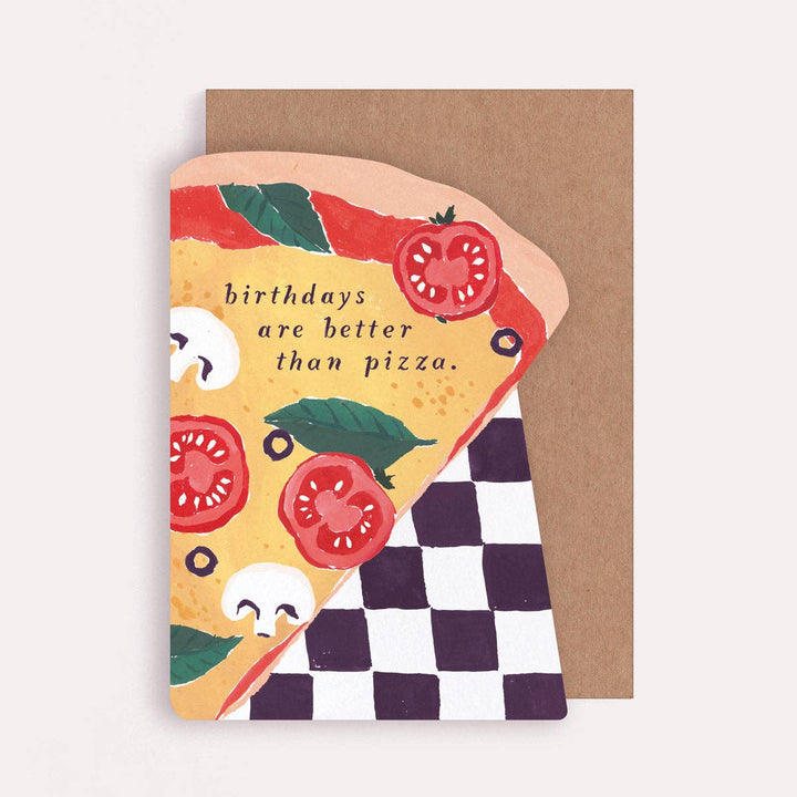 Pizza Slice Birthday Card