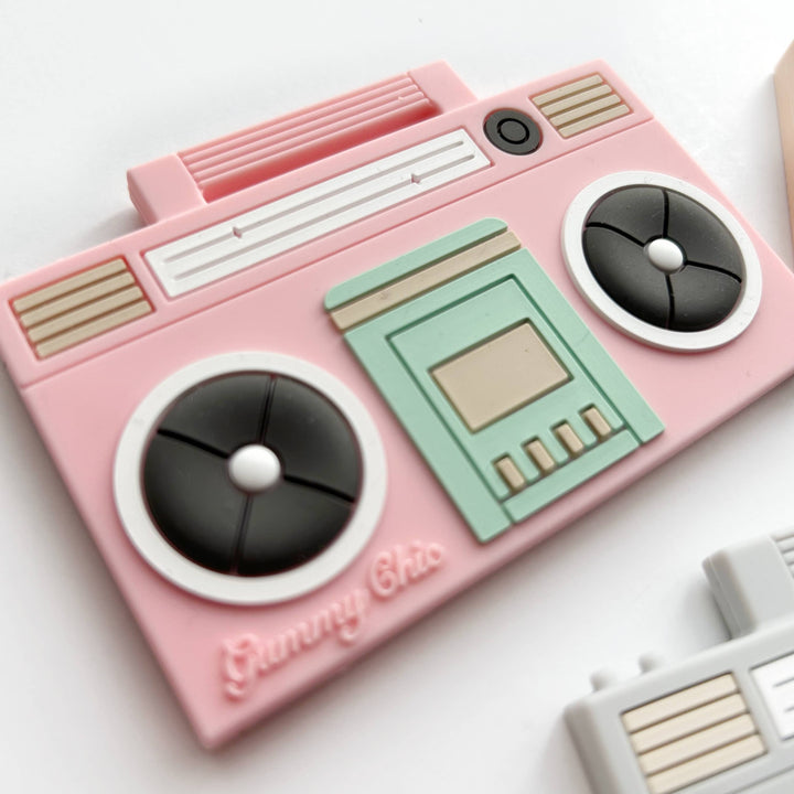 Baby Gift BoomBox Silicone Teether