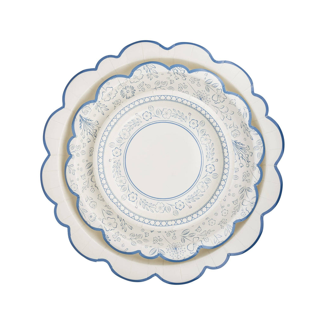 Pembroke Floral 7" Paper Plate