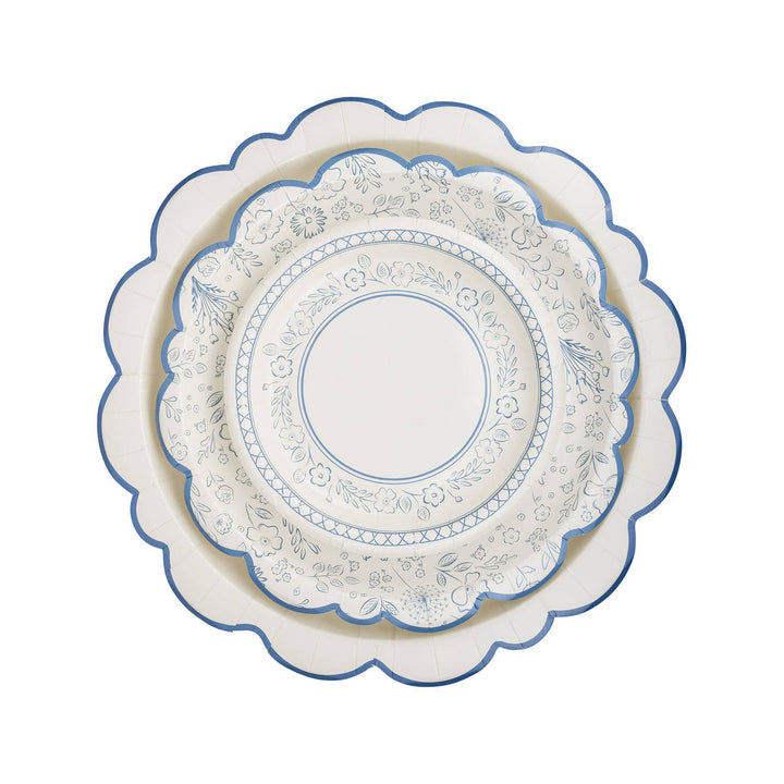 Pembroke Floral 7" Paper Plate