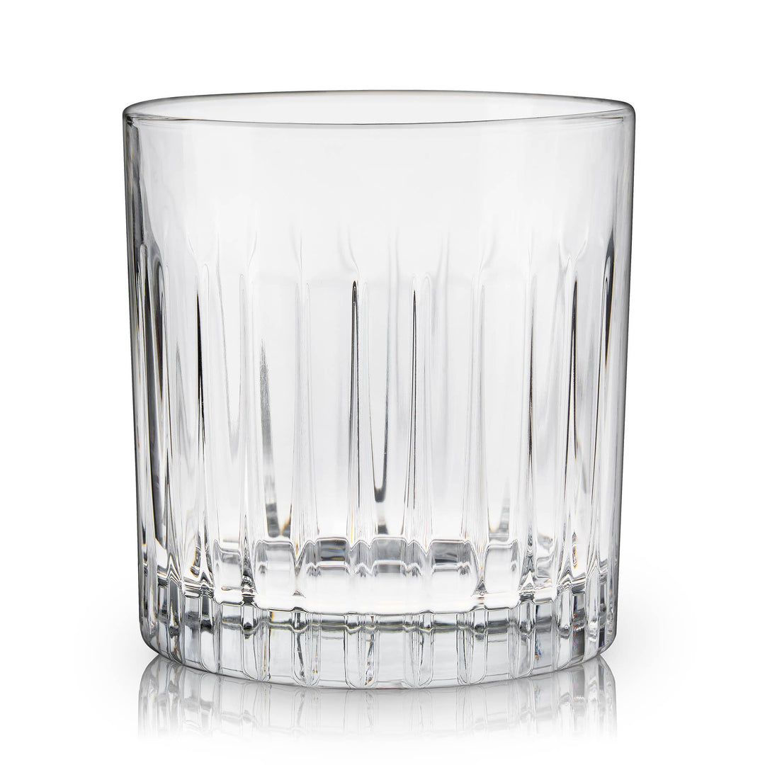 Crystal Lowball Glasses - Set of 4