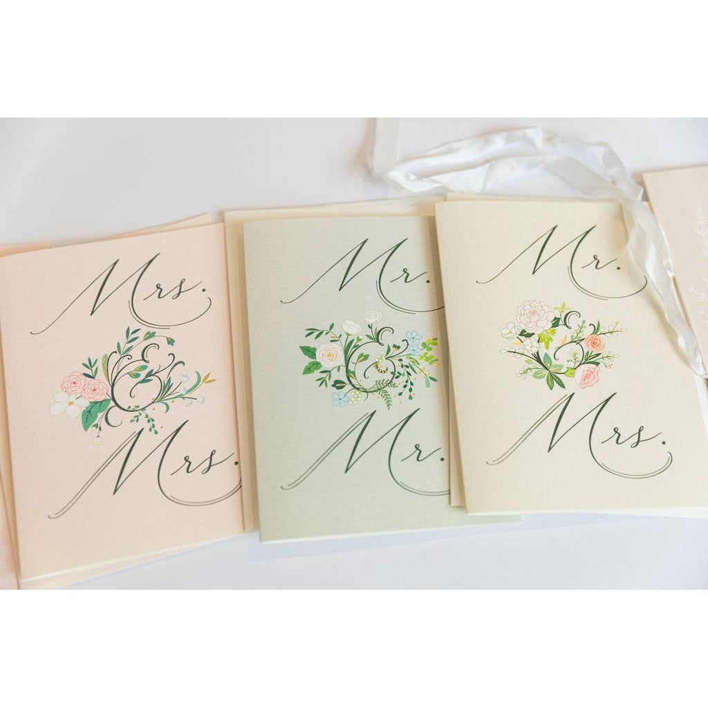 Mr. &. Mrs. Greeting Card