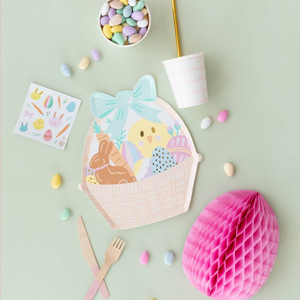 Easter Fun Large Basket Plates