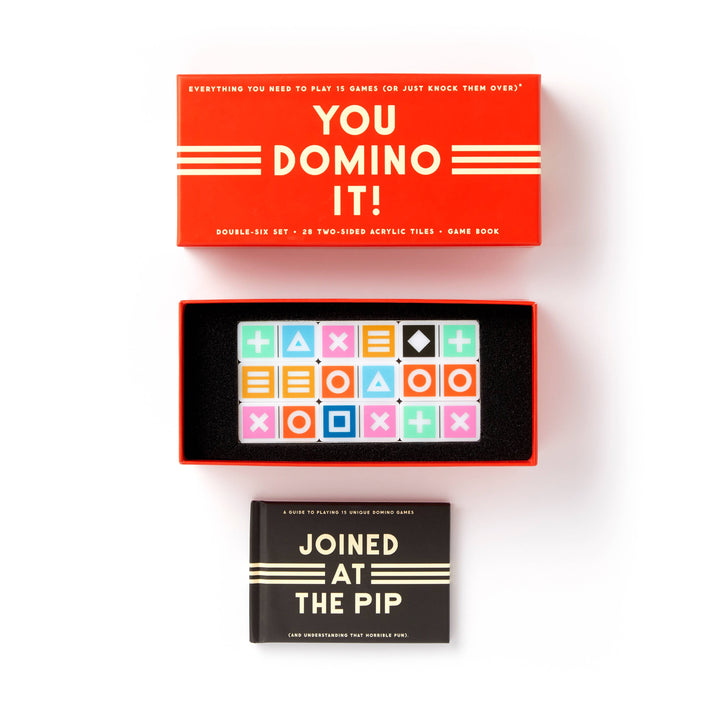 You Domino It! Domino Game Set