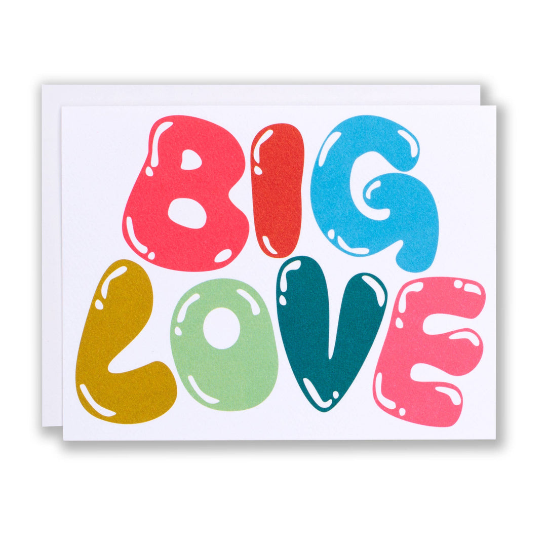 Bubble Big Love Card