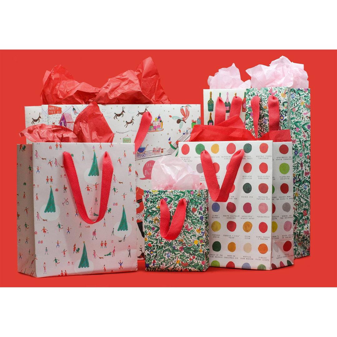 Medium Holiday Color Palette Gift Bag