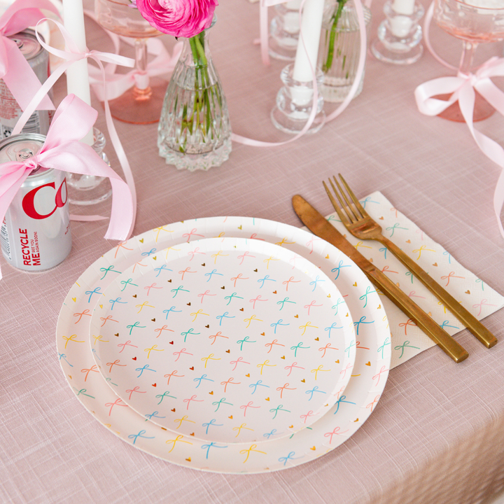 Bows Dinner Plates