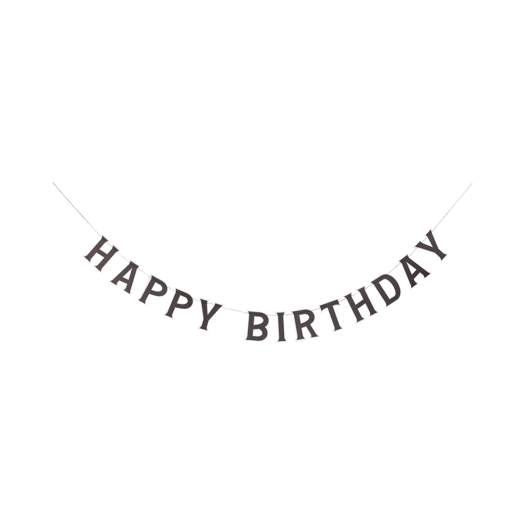 Happy Birthday Banner Set