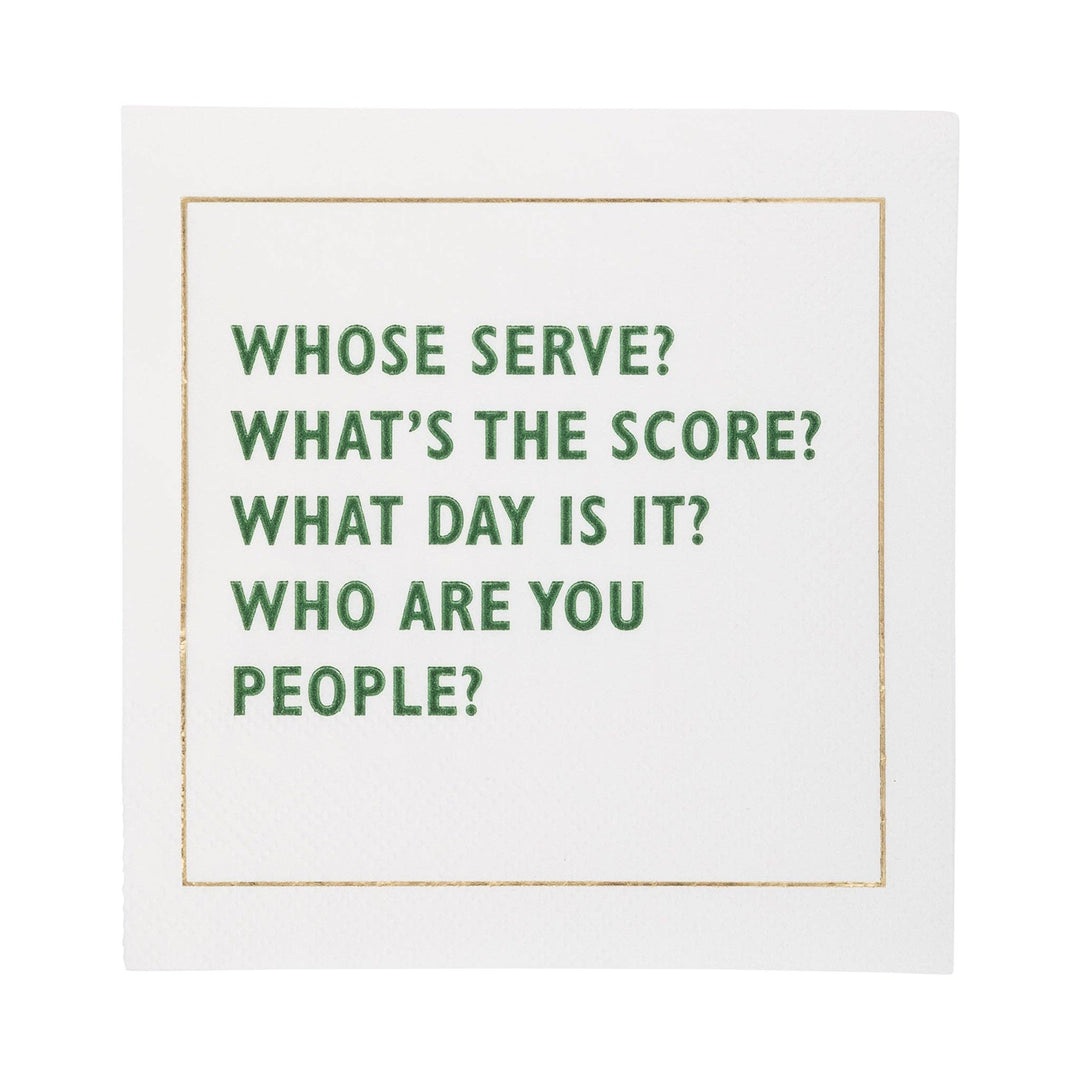 Pickleball Sayings Napkin Set