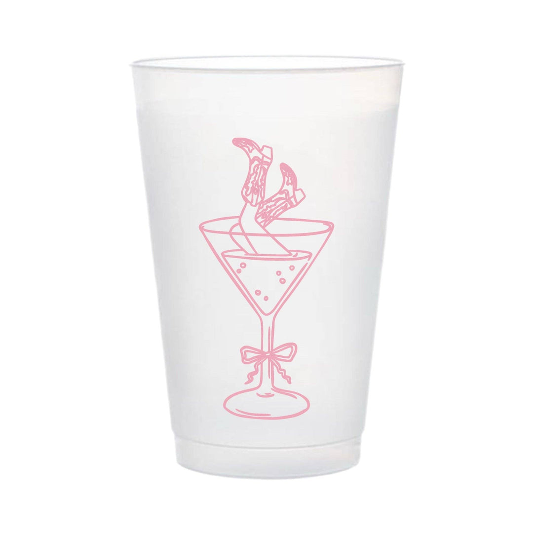 Cowgirl Martini Frosted Cups