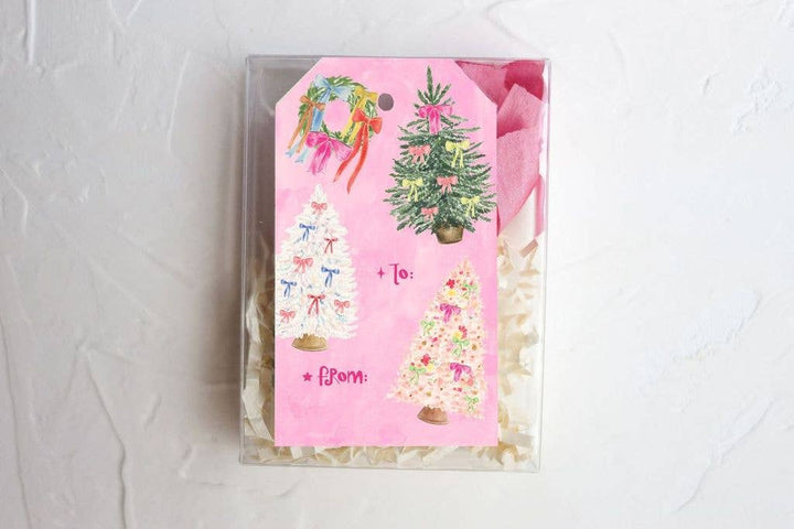 Bow Tree Gift Tag Set