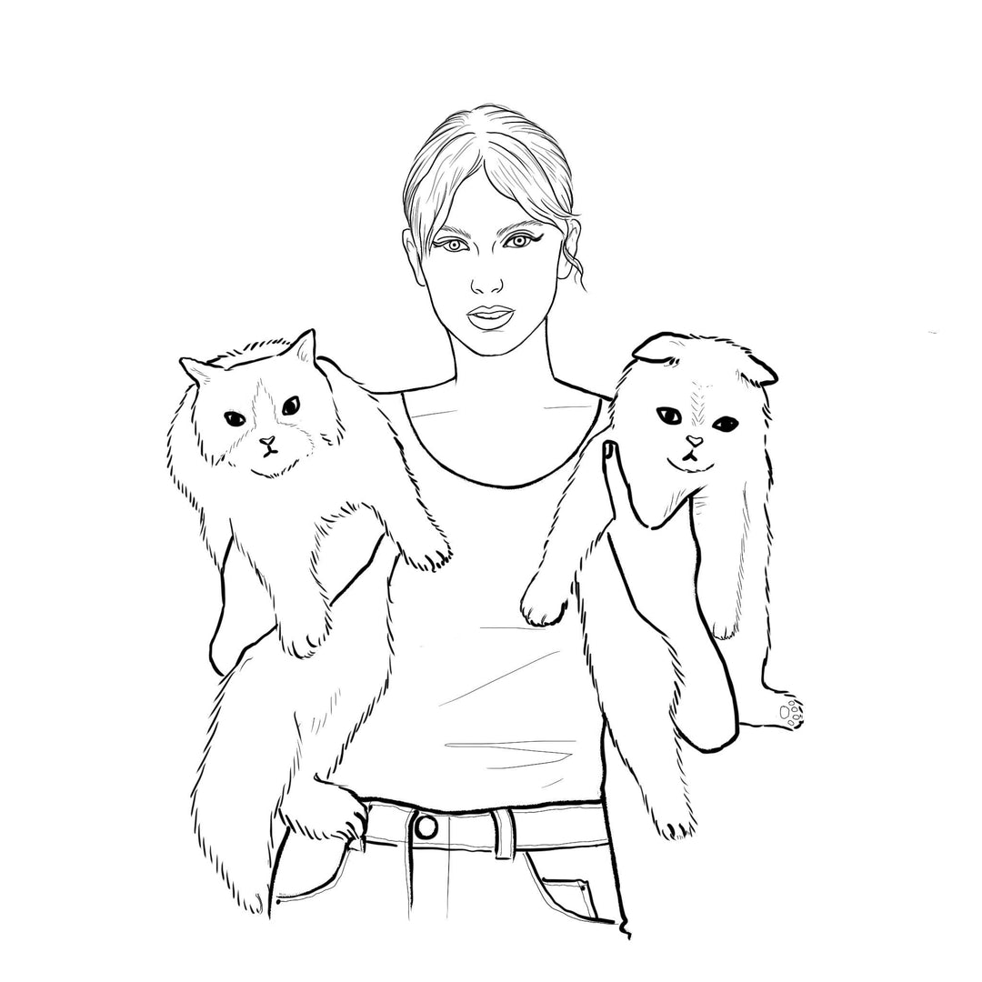 Taylor Swift Coloring book