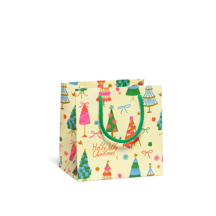 Large Holly Jolly Trees Gift Bag