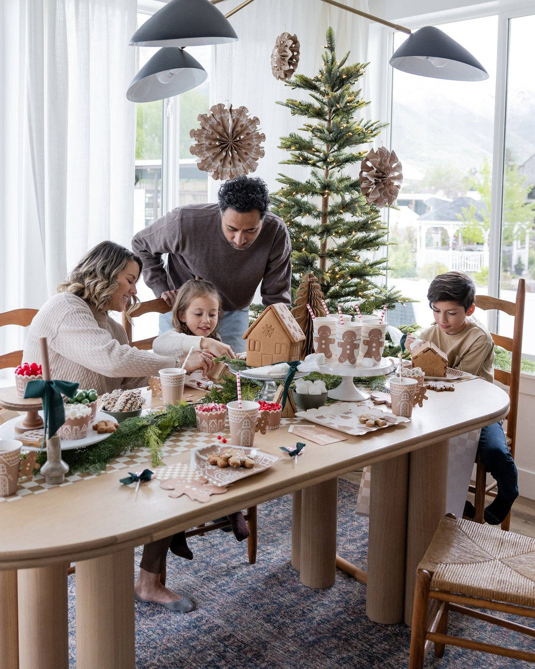 Gingerbread House Bamboo Tray