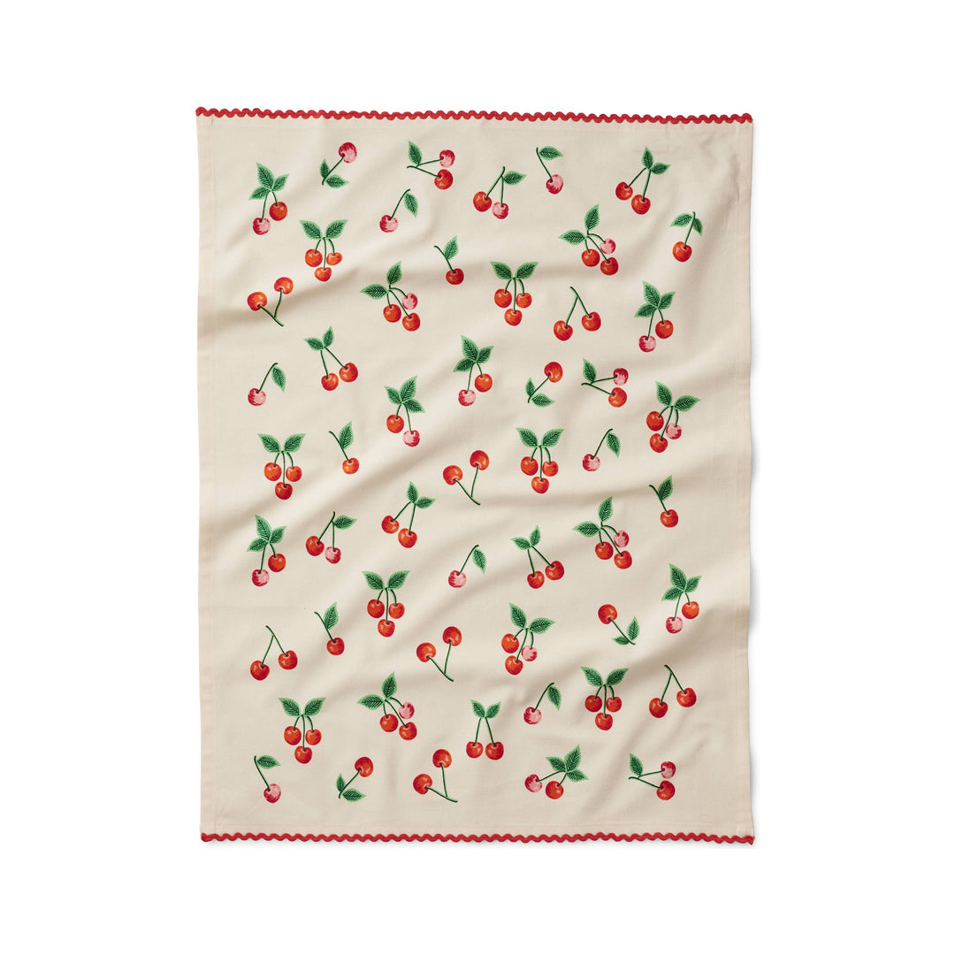 Cherries Tea Towel